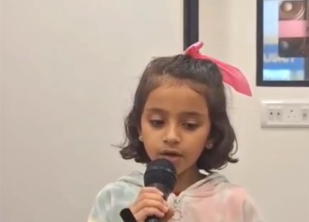 Vocal student singing at Muzeeka Whitefield